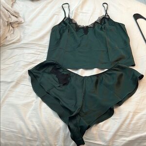 Victoria Secret Green 2 Piece set